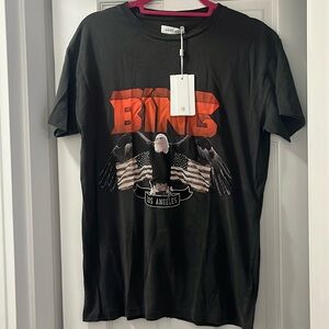 Anine Bing Vintage Style Graphic Tee NWT smal